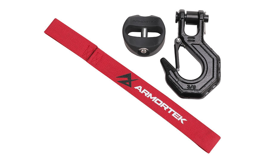 Black Hook Kit for 8 to 11mm Rope - Rated 10000kg