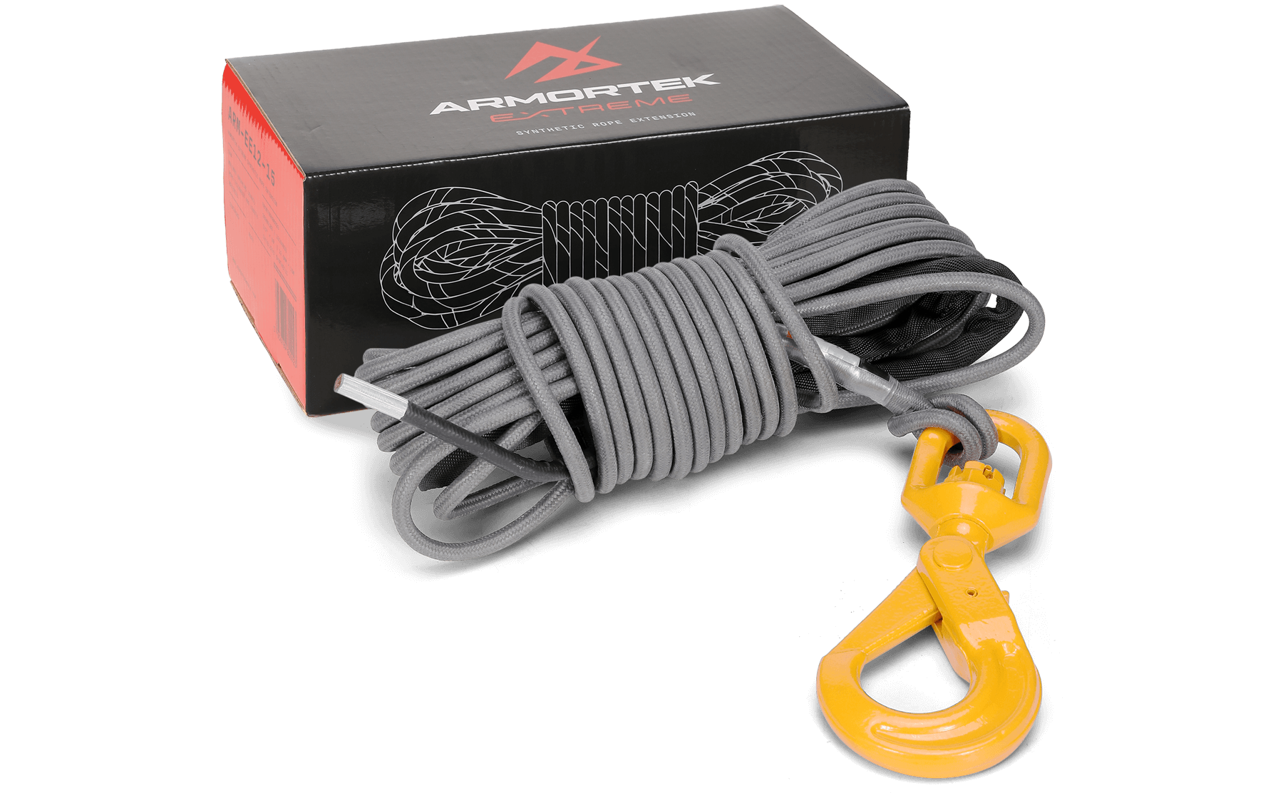 Extreme Synthetic Rope 9.5mm x 15m Industrial Hook